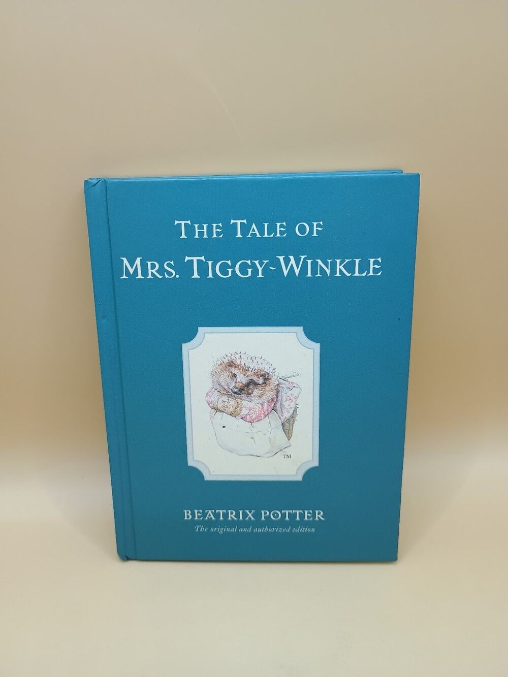 Beatrix Potter's The Tale of Mrs. Tiggy-Winkle - BLUE COVER